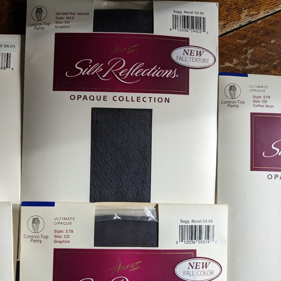 Luxury tights bundle (#3) - Hanes Silk Reflections - Picture 3 of 4